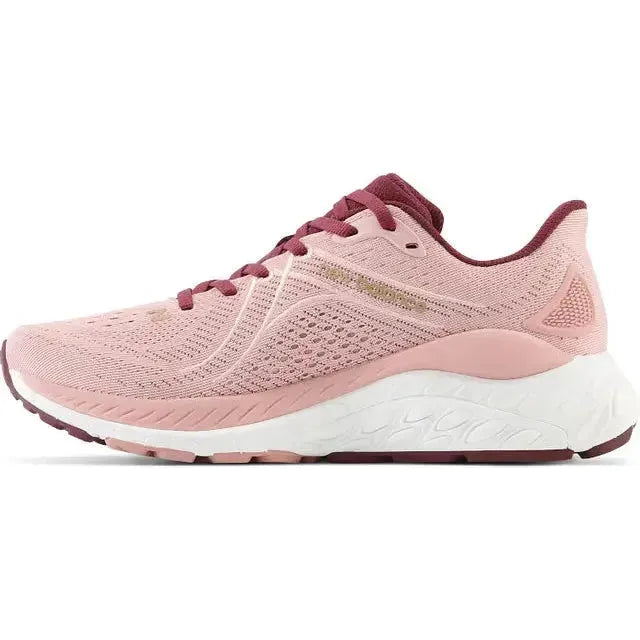 New Balance Women's 860 V13 Running Shoe Moon Pink/Burgundy W860R13