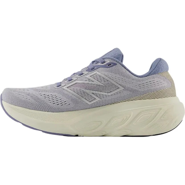 Medial side of New Balance Women's Fresh Foam X 880 V15 Running Shoe in pearl grey