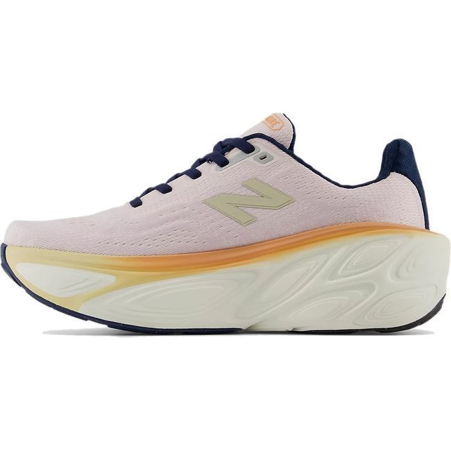 New Balance Women's Fresh Foam X More V5 Running Shoe PINK GRANITE/COPPER/CALCIUM WMORLT5
