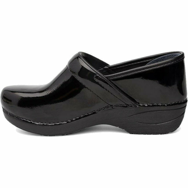 Dansko Women's XP 2.0 Slip-Resistant Nursing Clog Black Patent Leather DANSKO FOOTWEAR Roderer Shoe Center