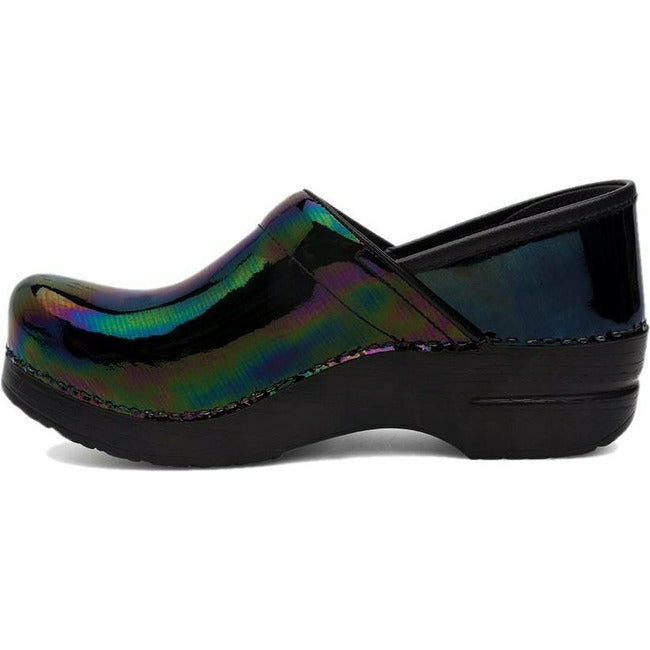 Dansko Women's Professional Clog Petrol Patent Nursing DANSKO FOOTWEAR Roderer Shoe Center