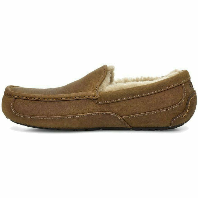 UGG Men's Ascot Leather Slipper Tan 1103889-TAN