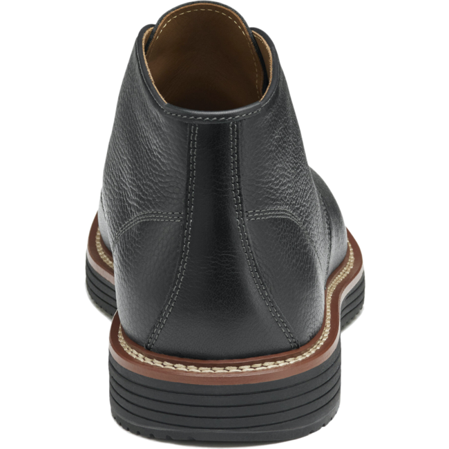 Johnston & Murphy Men's Upton Chukka Boot Black Full Grain 20-4321