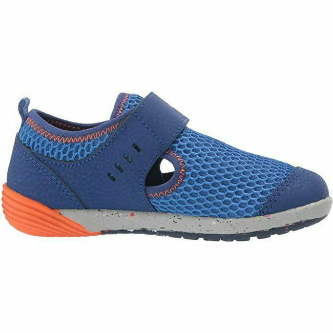 Merrell Kids Bare Steps H20 Flexible Sneaker (Infant/Toddler) Blue MERRELL FOOTWEAR Roderer Shoe Center