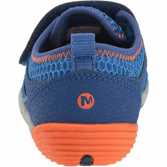 Merrell Kids Bare Steps H20 Flexible Sneaker (Infant/Toddler) Blue MERRELL FOOTWEAR Roderer Shoe Center