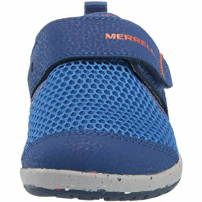 Merrell Kids Bare Steps H20 Flexible Sneaker (Infant/Toddler) Blue MERRELL FOOTWEAR Roderer Shoe Center