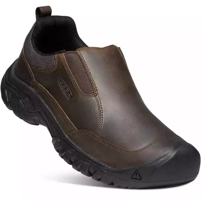 Keen Men's Targhee III Slip On Hiking Shoe Earth Leather KEEN FOOTWEAR Roderer Shoe Center
