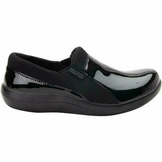 Alegria Women's Duette Slipon Nurses Shoe Black Patent  ALEGRIA FOOTWEAR Roderer Shoe Center