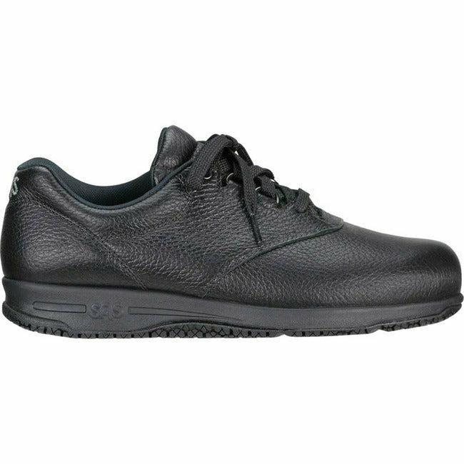 SAS Women's Liberty Non Slip Lace Up Oxford Shoe Black Leather  SAS FOOTWEAR Roderer Shoe Center