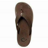 Olukai Women's Ohana Flip Flop Slip On Sandal Dark Java OLUKAI FOOTWEAR Roderer Shoe Center