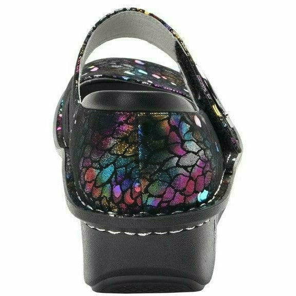 Alegria Women's Paloma Comfort and Support Mary Jane Printed Leather ALEGRIA FOOTWEAR Roderer Shoe Center