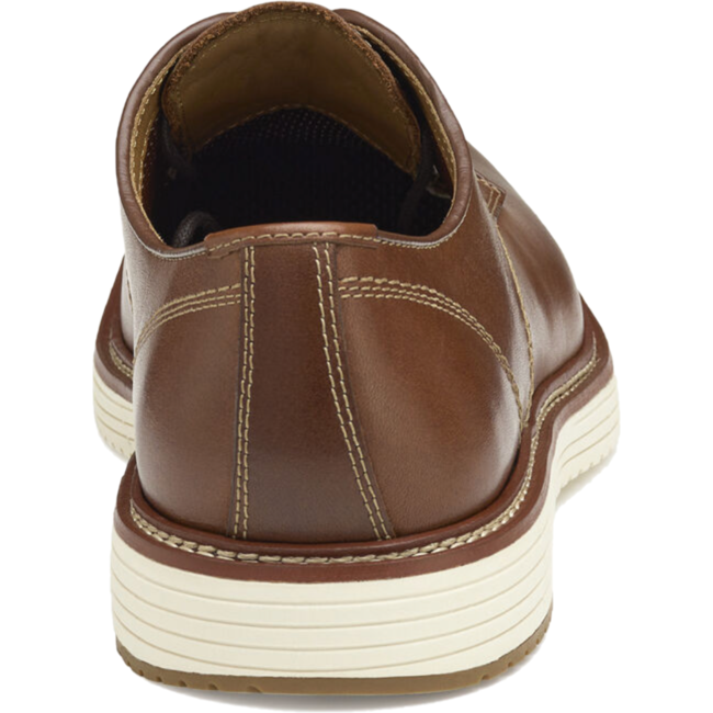 Johnston & Murphy Men's Upton Plain Toe Dress Shoe Tan Full Grain 20-3520
