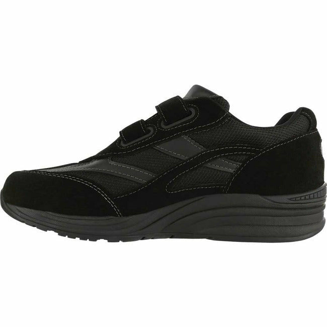 SAS Men's JV Mesh Black Velcro Active Walking Sneaker SAS FOOTWEAR Roderer Shoe Center
