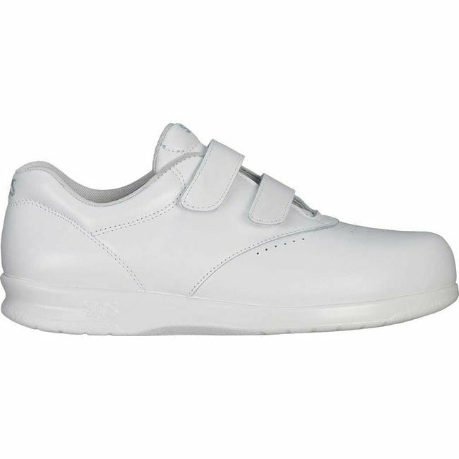 SAS ME TOO women's double velcro comfort walking shoe White Leather
 SAS FOOTWEAR Roderer Shoe Center