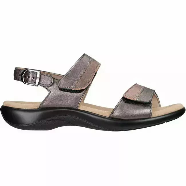 SAS Nudu Women's Ankle Strap Adjustable Sandal Dusk Leather SAS FOOTWEAR Roderer Shoe Center